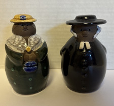 Vintage ANNIKA KIHLMAN LADY MAN Figurines GANTOFA SWEDEN 1940 - 1992 Pottery picture