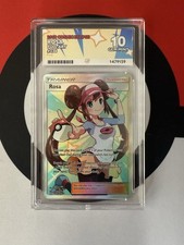 Rosa 236 Full Art Trainer 2019 Pokemon Sun & Moon Cosmic Eclipse | ACE 10 | 💎🔥 picture