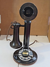 Western Electric Black 151 Candlestick Telephone With 2AB Dial picture