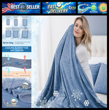 CHOSHOME Cooling Blanket for Hot Sleepers Lightweight Summer Cold Thin Blankets picture