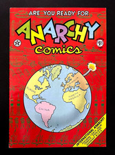 ANARCHY COMICS #1 2nd Print (Cover Error #2) Underground Comix Last Gasp 1978 picture