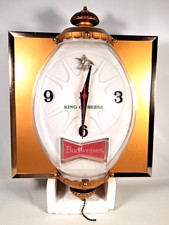 Vintage Budweiser Advertising Clock/Light. picture