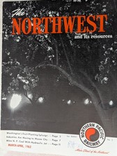 **VINTAGE 1962 NORTHERN PACIFIC RAILWAY THE NORTHWEST MAGAZINE** picture