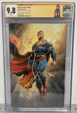 Action Comics 1000 Yesteryear Comics Virgin CGC SS 9.8 Jason Fabok Sig/Label 💎 picture