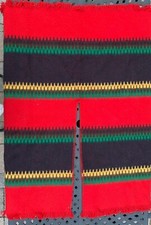 Vintage Ruanas Poncho Shawl 100% Thick Wool Tequendama Made in Colombia by DITEX picture