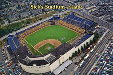 Sick's Stadium - Seattle WA MODERN Vintage Style Postcard D746 picture