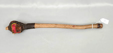 Native American Carved Painted Ceremonial Root Club - Attributed to Penobscot picture