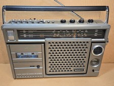 Sony CF-270DS Vintage Portable Boombox Cassette AM/FM Super Clean - For Repair picture