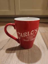 Carlo’s Bake Shop Coffee Mug This Is How We Roll Collector’s Red Used picture