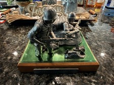 Michael Ricker Courage Reflected Pewter Military Sculpture 1988 #136/1000 COA picture