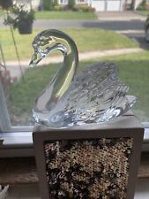 Vintage Waterford Society Crystal 1996 Swan Beautiful picture
