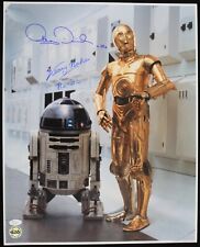 1977 R2-D2 & C3-PO Anthony Daniels/Kenny Baker Signed LE 16x20 Photo (JSA) picture