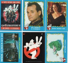 1989 Topps Ghostbusters II 2 Trading Cards & Stickers - Pack Fresh - You Pick picture
