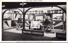 Naval Air Technical Training Center Norman Oklahoma Lay That Pistol Postcard picture