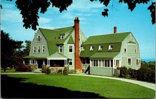 Postcard Rockland Maine Roxmont Guest House Inn Penobscot Bay Posted 1963 picture