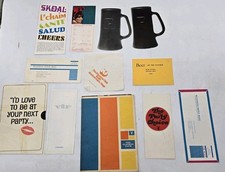 1960s Lake Geneva Chicago Playboy Club Advertising Brochure Ads Lot RARE VINTAGE picture