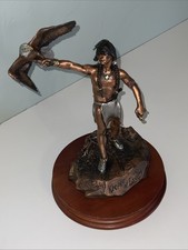 Legends Mixed Media “Keeper Of Eagles” 1991 #667 / 2500” picture