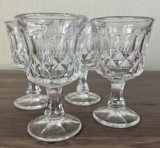 Vintage Noritake Perspective, Clear Water Goblet, Short Stem Glass, Discontinued picture