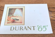 1924 DURANT 65 SALES BROCHURE  (FOLD OUT )  ----- COLLECTIBLE , CARS, TRUCKS picture