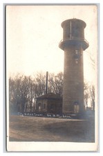 DE WITT Dewitt IOWA RPPC ~ Beautiful City WATER TOWEr picture