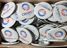 Collectors - Originals - 100 Buttons Obama 2008 Campaign  PIN Obama '08