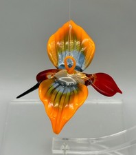Handblown Art Glass Hummingbird Figurine Ornament BEAUTIFUL picture