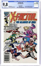 X-Factor #5N CGC 9.8 Newsstand 1986 4682393013 picture