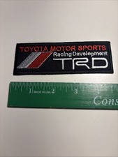 Toyota Motor Sports Racing Development TRD Embroidered Patch picture