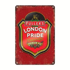 8x12 Inch Vintage Fuller'S London Pride Beer Tin Metal Signs - Waterproof & Weat picture
