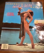 July 1987 playboy Wet And Wild magazine vintage picture