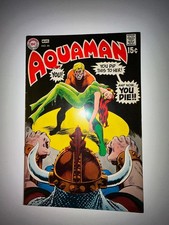 AQUAMAN #46 * 1969 * SOLID COPY * FLAT, GLOSSY 7.0 picture