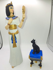 Lenox Cleopatra Legendary Princesses Porcelain Figurine Hand Painted 10in Box picture