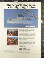 1983 ADVERTISEMENT for Albin Marine 27 boat motor yacht picture