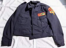 Vtg Consolidated Freightways Youth Uniform Ike Jacket 2 Million Miler Patch Boy  picture
