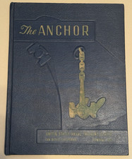 Vintage Book USN The Anchor Naval Training Center Company 480 1958 picture