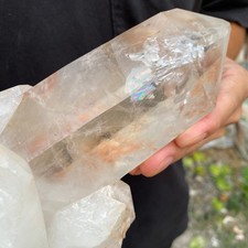 3.5lb Natural Clear White Quartz Crystal Cluster Rough Healing Specimen picture