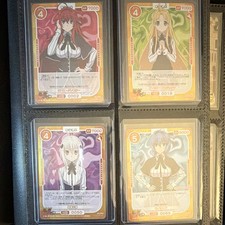 OSICA TCG High School DxD 01-002 SR Rias Gremory And Team 4 Card LOT Super Rare picture