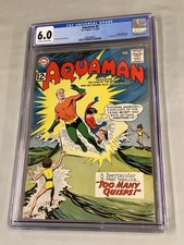 Aquaman # 6 CGC 6.0 1st Appearance Of Quirp & Quink  picture