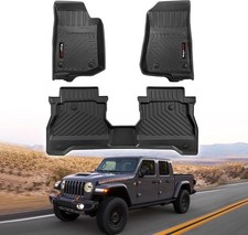 All Weather TPE Floor Mats for 2020-2026 Jeep Gladiator JT Models picture