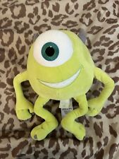 Official Disney Store - “Mike Wazowski” Green Monsters Inc. Stuffed Plush Doll picture