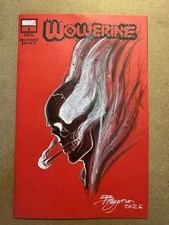 Wolverine Blood Hunt #1 OA SKETCH of HELLVERINE by JOHN BRUGGMAN picture