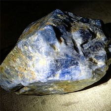 357g GENUINE 100% NATURAL BLUE STARSHINE SAPPHIRE ROUGH GEMSTONE 202 picture