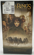 Lord of the Rings Fellowship of the Ring Sealed VHS Original Shrink Unopened picture