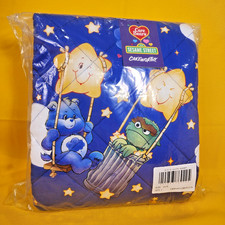Cakeworthy Care Bears x Sesame Street Street Quilted Blanket Throw NEW picture