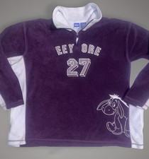 Vintage Disney Plus Eeyore Plush Appliqué Sweatshirt Women’s 1X Winnie the Pooh picture