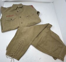 1930's  1940’s Vintage Boy Scout Uniform Shirt Pants Union Made San Antonio picture
