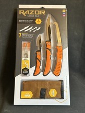 RazorGuide Pak Hunting Knife Set. Features Two Replaceable Blade Hunting Knives picture