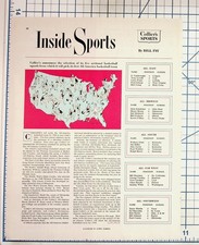 1949 Collier's All-America Basketball Team Bob Cousy Bill Sharman Page picture