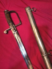 antique Italian 1855 Sabre In Mint Condition Savoia Etched Sword Military  picture