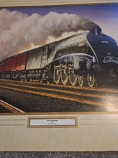 Print The Elizabeth By Barry Price LNER Class A4 60032 Gannet Steam Loco 50x40 picture